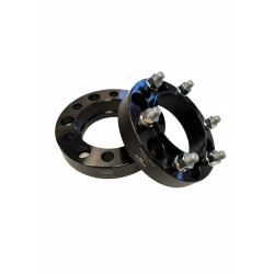 30mm Wheel Spacers 6x139.7 CB108 (Pair) - Mitgler4x4 Black