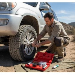 Professional Tire Plug Repair Kit - Emergency Flat Tire Fix