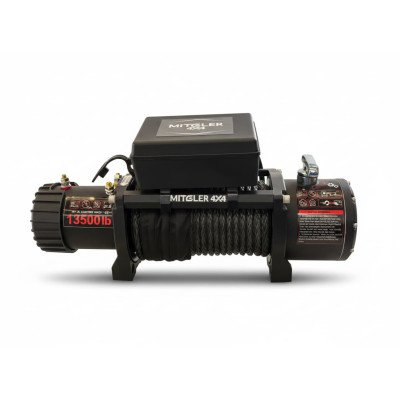 Cabestrante 13500 lbs 12V Mitgler 4x4 | Cuerda Sintética y Mando