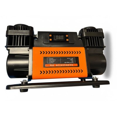 Heavy Duty 12V Dual Cylinder Air Compressor