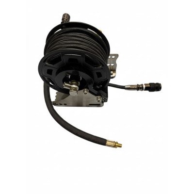 4x4 Retractable Air Hose Reel Mitgler | Black Off-Road Compressor Hose
