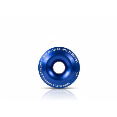 Anillo Azul120mm de Rescate  para Cuerda Sintética | Mitgler4x4