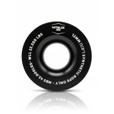 Anillo Negro de Rescate 100mm | 45.000 LBS MBS | Mitgler 4x4