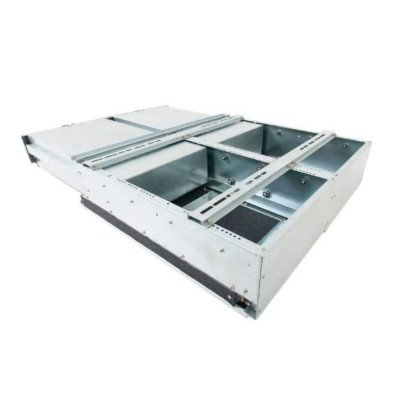 Drawer System | 4x4 Storage with Integrated Fridge Slide