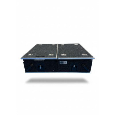 Drawer System | 4x4 Storage with Integrated Fridge Slide