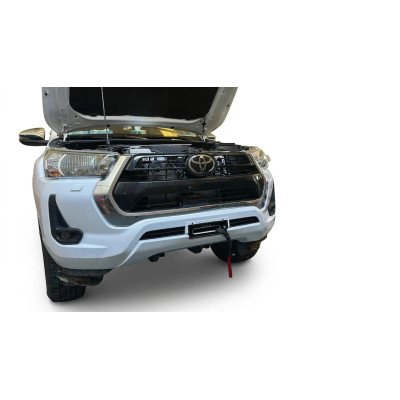 Hidden Winch Mount Plate for Toyota Hilux 2015-Present | Mitgler4x4