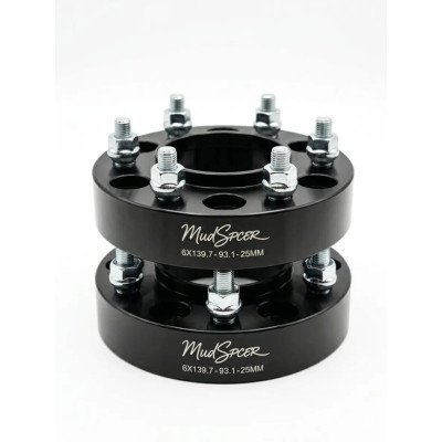 Separadores MudSpacer 6x139.7 a 93.1 | Doble Centraje - Ford Ranger