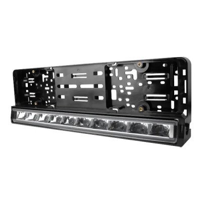 License Plate Frame with 100W LED Light Bar | Mitgler4x4