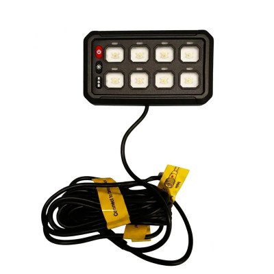 Panel de Control 8 Switch Bluetooth 12V/24V Offroad Camper | Mitgler4x4