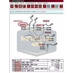 Kit sensores transfer Montero [2000 - ]