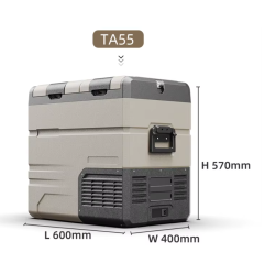 Nevera Portátil 55L Doble Compartimento Bluetooth 12V/220V