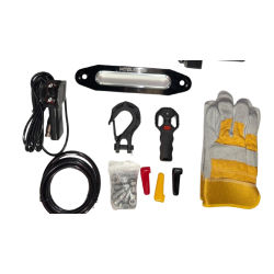 13500 LBS Electric Winch (6124 kg) - Synthetic Rope & Dual Control