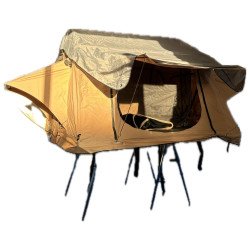 160cm Fold-Out Roof Top Tent - Heavy Duty 4x4 & Camper