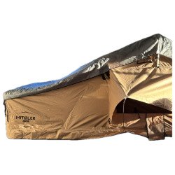 160cm Fold-Out Roof Top Tent - Heavy Duty 4x4 & Camper