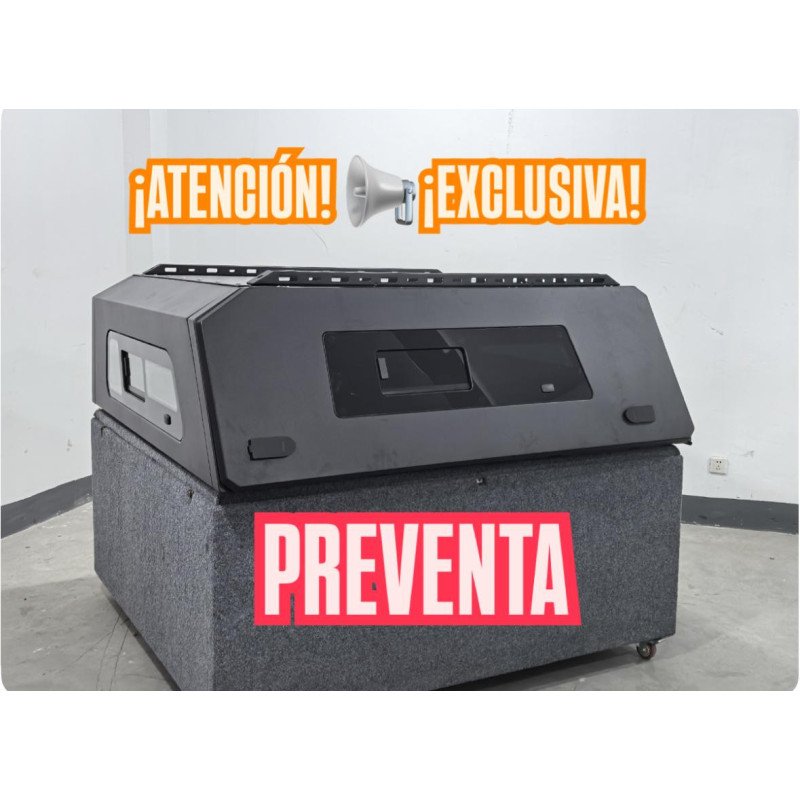 PREVENTA - Hardtop Aluminio para Pick-Up | Resistente y Ligero